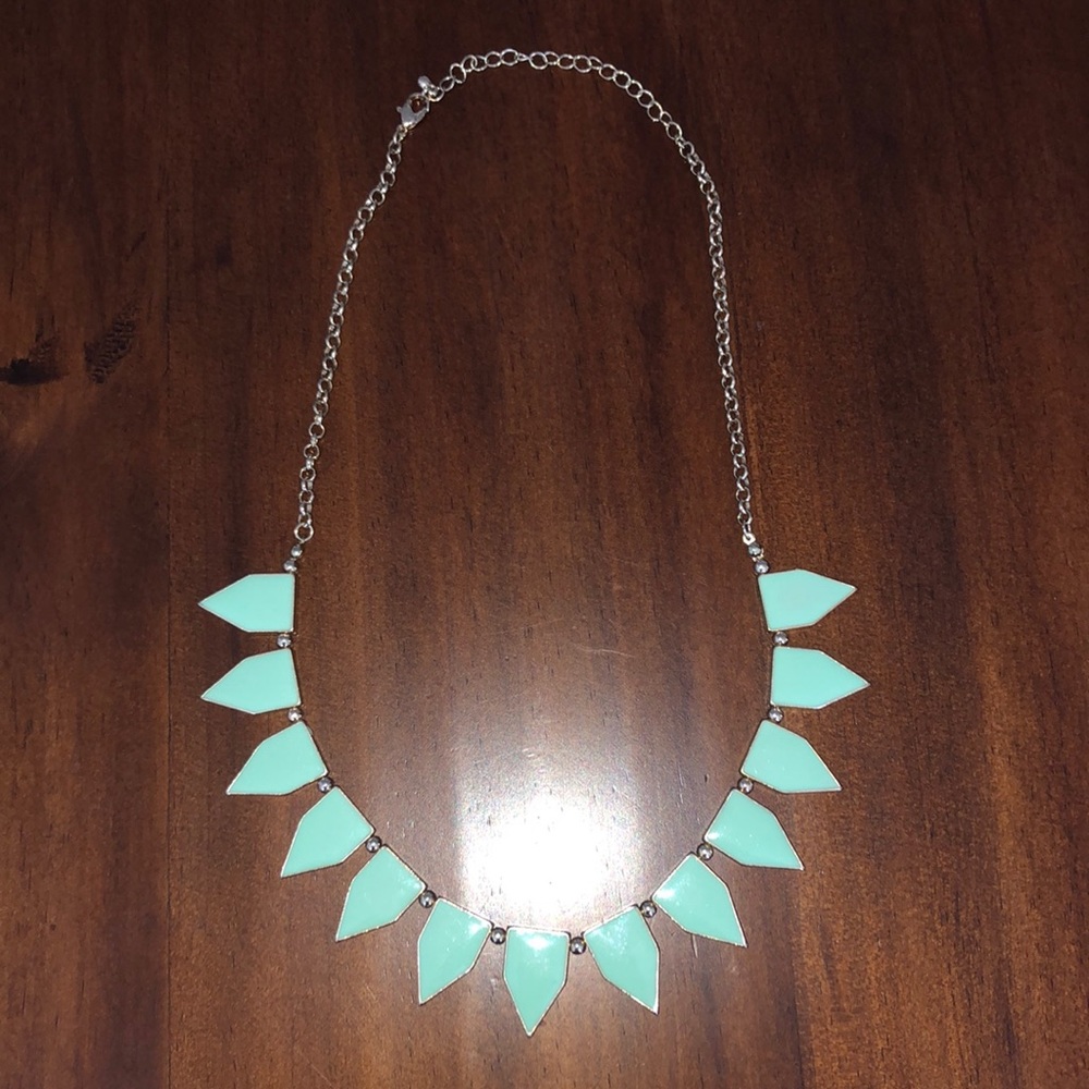BaubleBar Mint Green Necklace